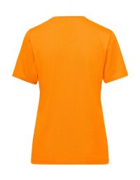 V-Shirt Damen Orange